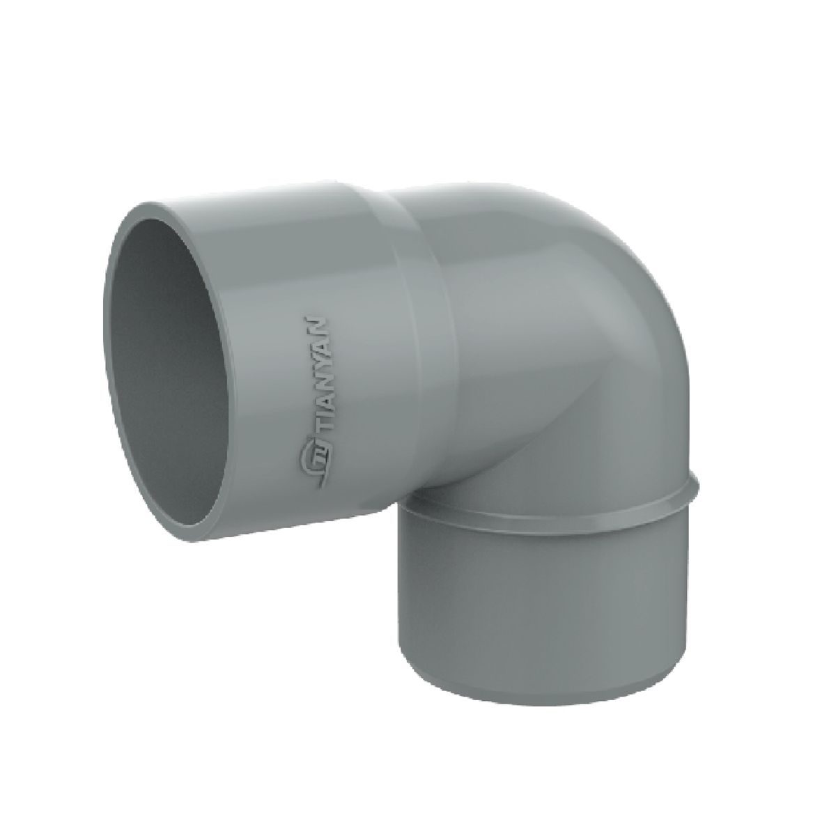 Codo Sanitario 87° Gris Fitt - 40 MM