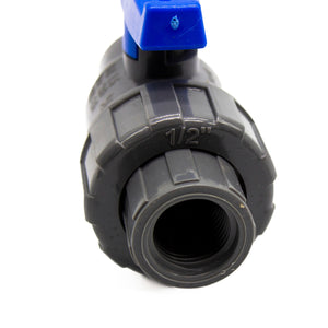 Válvula Bola PVC con Unión Americana Hi-hi - 1 1/4"