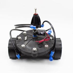 Válvula 24V Reductora con Tomas Manométricas HTV - VALV 24V NYLON 3"R 3V REDUCTORA - TOMA MAN - HTV