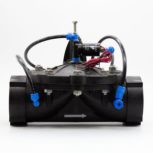 Válvula 24V Reductora con Tomas Manométricas HTV - VALV 24V NYLON 2" 3V REDUCTORA - TOMA MAN - HTV