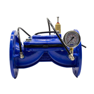 Hidromódulo Reductora 3V PN16 - 4" - REDUCTORA 3V PN16 - BRIDA METAL