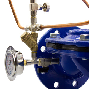 Hidromódulo Sostenedora 3V PN16 - 4" - SOSTENEDORA 3V - BRIDA METAL PN10