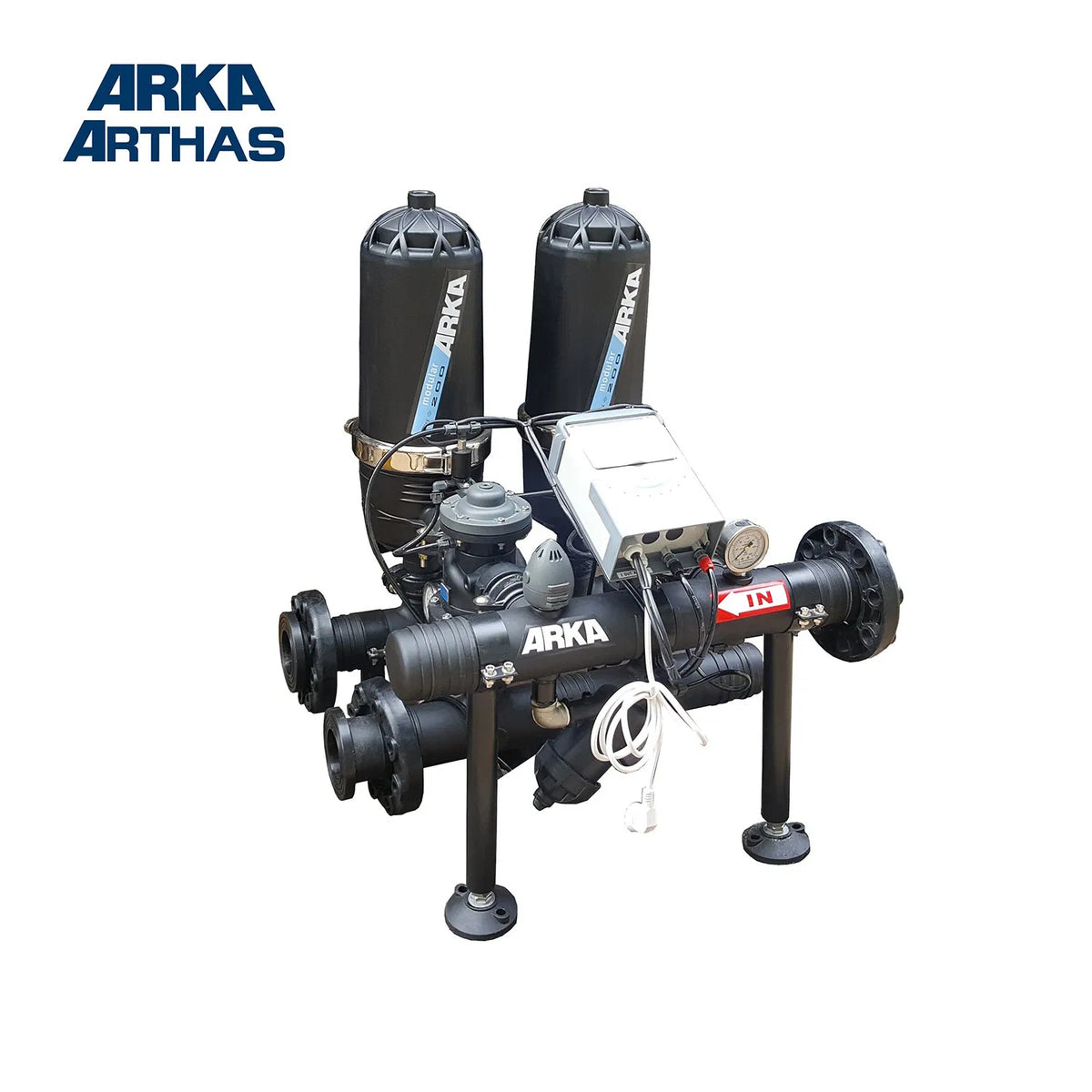 Sistema de filtración de discos ARKA tipo T de retrolavado 2"