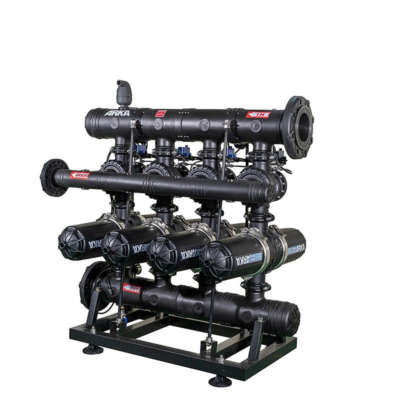 Sistema de filtración de discos ARKA automático 4 unidades 3" 3"