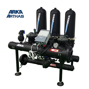 Sistema de filtración de discos ARKA tipo T de retrolavado 3"