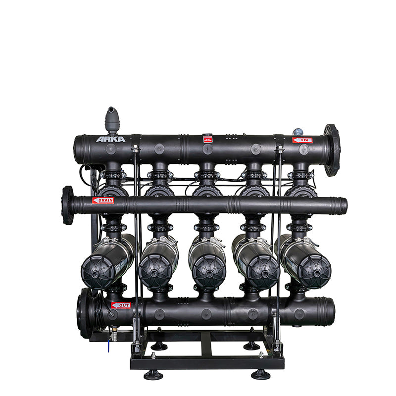 Sistema de filtración ARKA 5 unidades 4" 4"