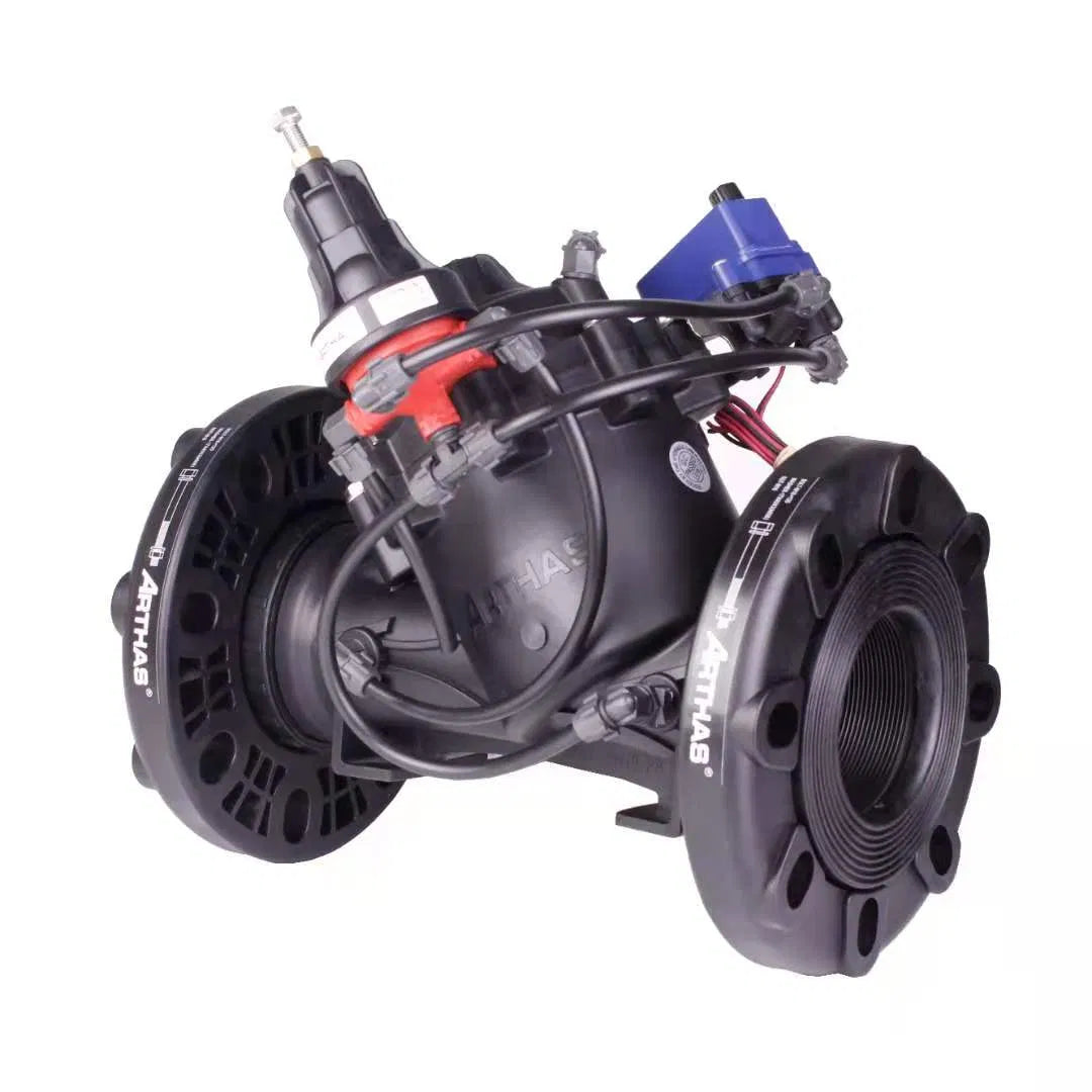 Válvula solenoide ARKA reductora de presión para riego por goteo 4"