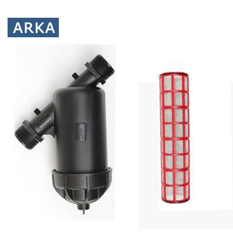Filtro de malla ARKA tipo Y para riego por goteo 120 mesh 3" 3"