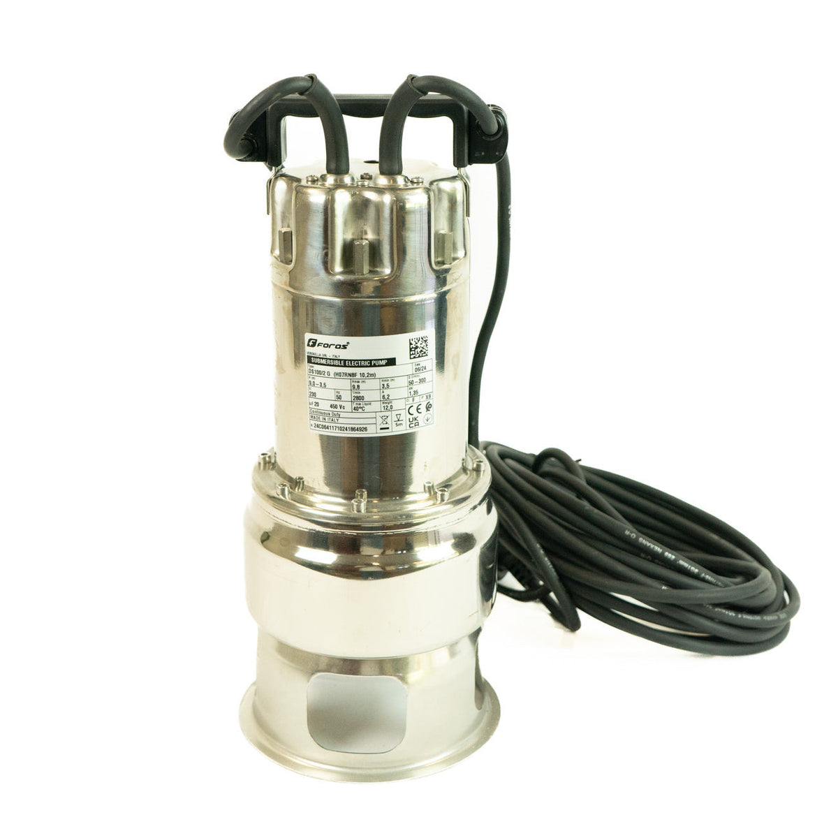 Bomba Sumergible DS Foras - DS100/2G - 1.8 HP/220V