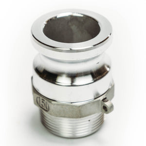 Acople F Camlock Aluminio He-macho - 2 1/2" - F250