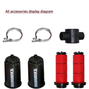 Filtro de arena ARKA tipo H manual para riego por goteo 3" imagen 6