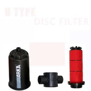 Filtro de arena ARKA tipo H manual para riego por goteo 3" imagen 2