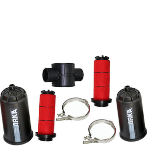 Filtro de discos ARKA cuerpo corto 4" imagen 3