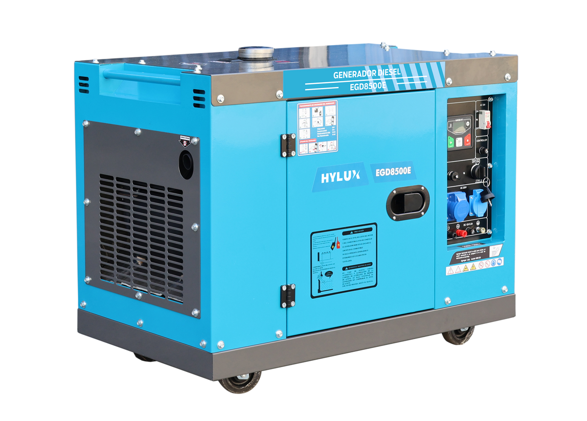 Generador Diesel - MONO EGD8500E - 6,5 KW - HYLUX