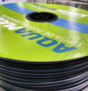 Cinta Aquamax - CINTA AQUAMAX 5 MIL A 15CM (16MM) 6.7 L/H/M - ROLLO 3.000M