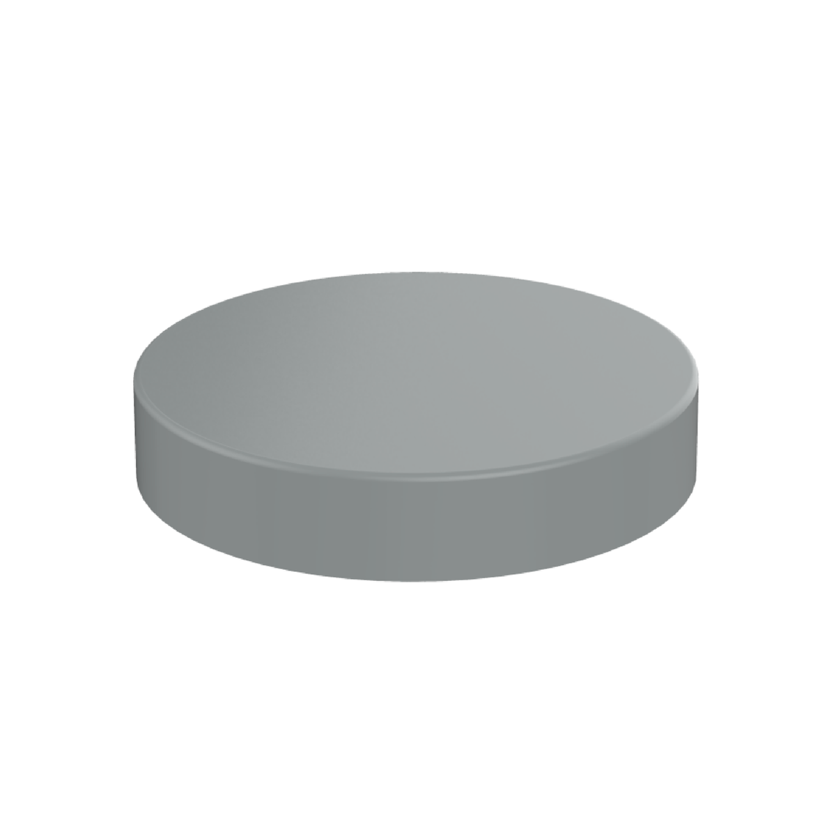 Tapa Sanitario Gris Claro Fitt - 40MM