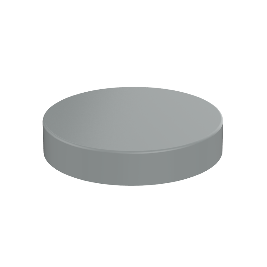Tapa Sanitario Gris Claro Fitt - 40MM