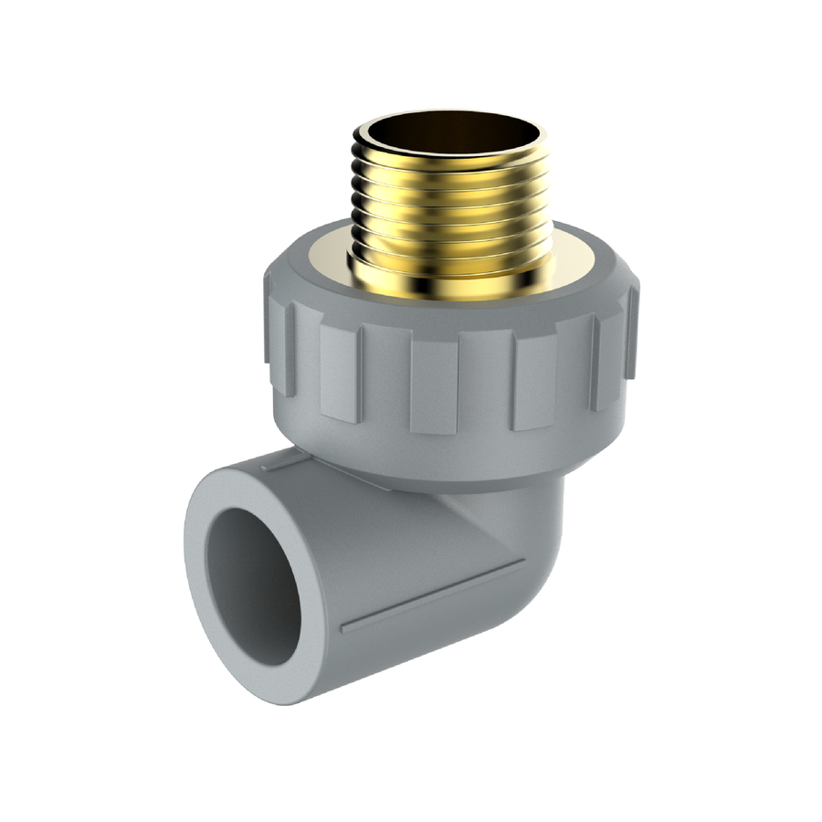 Codo 90° Soldar / HE PPR Fitt - 20MMX1/2"