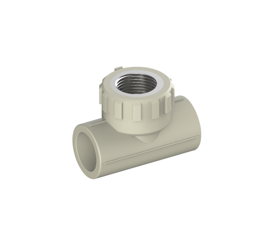 TEE HI PPR Gris Fitt - 20MMx1/2"