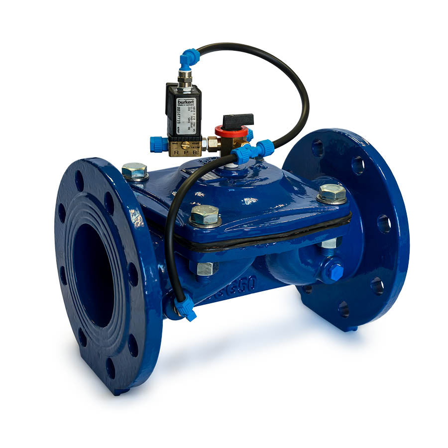 Hidromódulo Burker N/C con Sagiv PN16 Agua Potable - 2" - BURKER N/C 24 V Y SAGIV - BRIDA METAL PN16