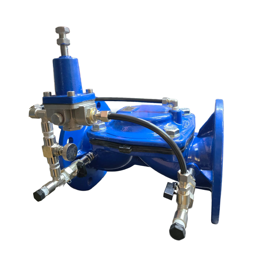 Hidromódulo Reductora 2V PN16 Agua Potable - 2" - REDUCTORA 2 VIAS PN16 - HI METAL