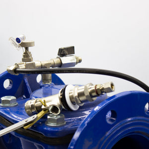 Hidromódulo con Flotador PN10 Agua Potable - 2" - CON FLOTADOR MOD - BRIDA METAL PN10