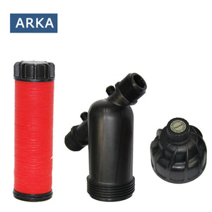 Filtro de discos ARKA tipo Y manual para riego por goteo 2.5"