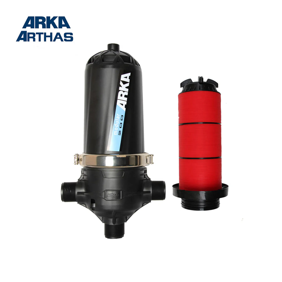 Filtro de discos ARKA tipo T para riego por goteo 2"