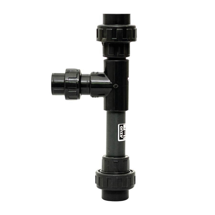 Inyector Venturi Qgrow - 1200B - PVC 25MM