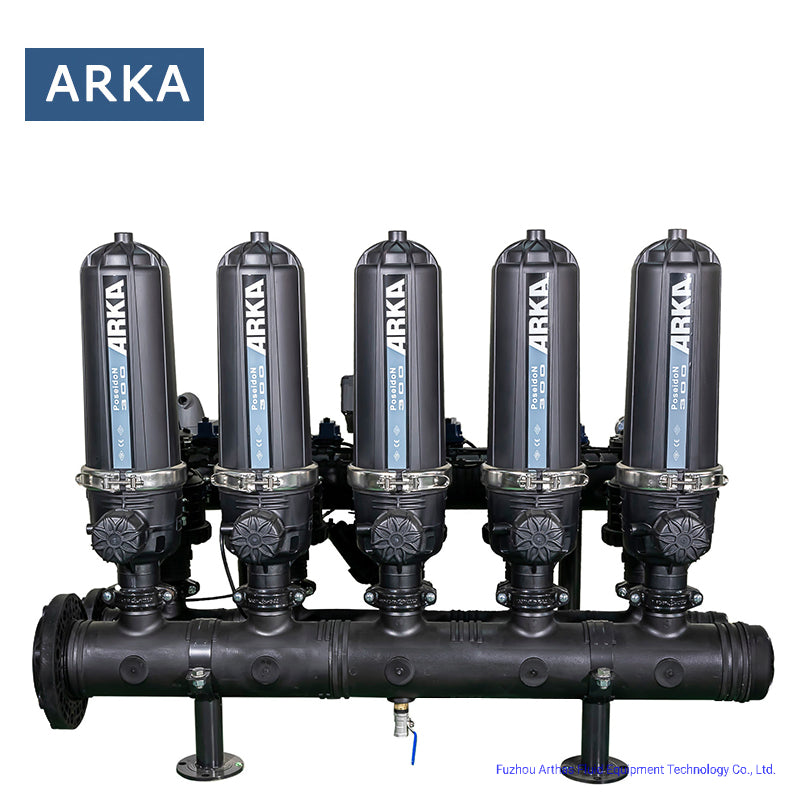 Sistema de filtración de discos ARKA autolimpiante automático 3"