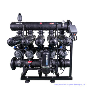 Sistema de filtración de discos ARKA tipo H autolimpiante 5 unidades imagen 6