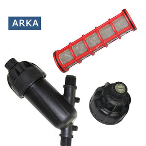 Filtro de malla ARKA tipo Y para riego por goteo 120 mesh 3" imagen 3
