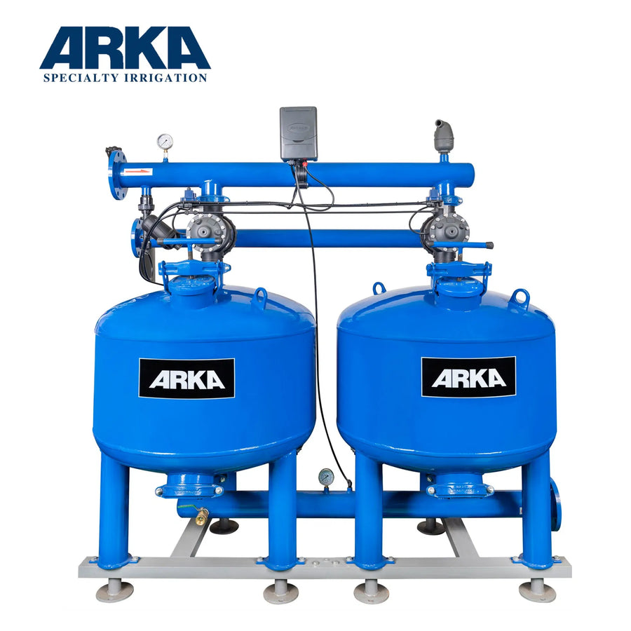 Filtro de arena ARKA automático para riego por goteo Estándar
