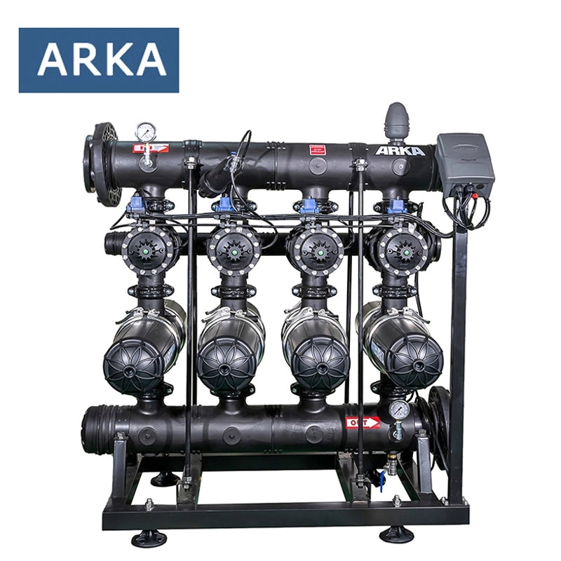 Sistema de filtración de discos ARKA tipo H de retrolavado automático 3"