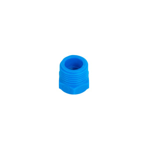 Adaptador Manometro PP He-hi - HE 1" x HI 1/4" - PP AZUL