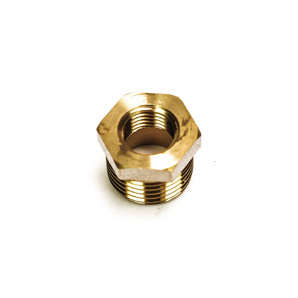 Adaptador Manometro - HE 1/2" x HI 1/4" BRONCE