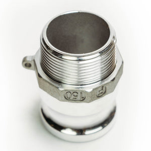 Acople F Camlock Aluminio He-macho - 2" - F200