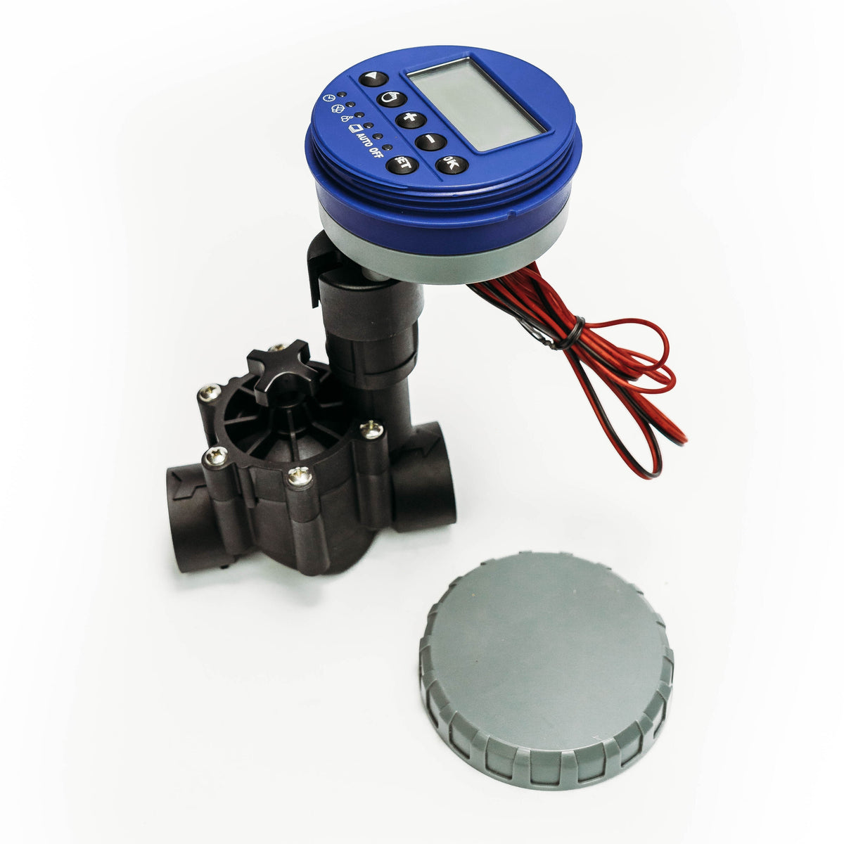 Programador Tuny a Bateria 1 EST 9-12 Volt DC con Válvula CRB EDrop - PROGRAMADOR TUNY A BATERIA 1 EST 9-12 VOLT DC CON