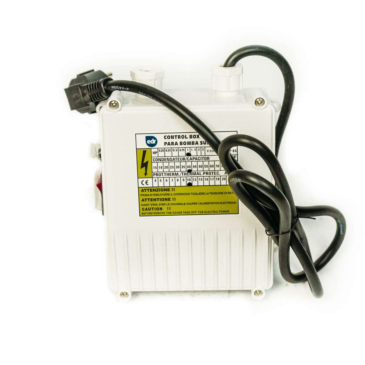 Control BOX 3” - MOTOR 3" 0.3 HP