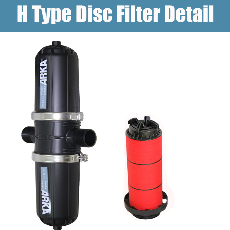 Filtro de discos ARKA cuerpo corto 4" 4"