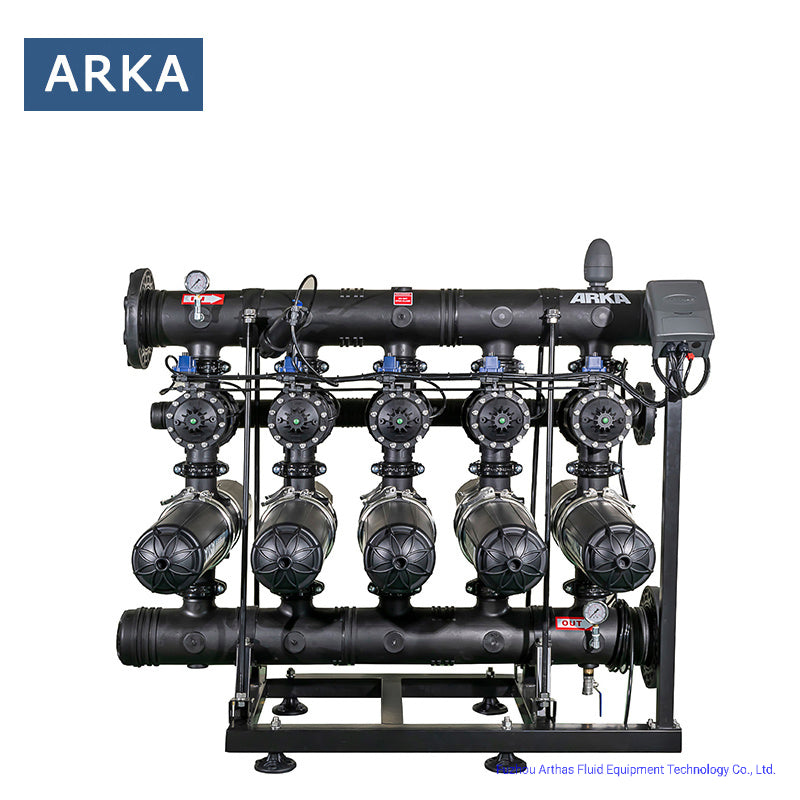 Sistema de filtración ARKA tipo H autolimpiante de retrolavado 4" 4"