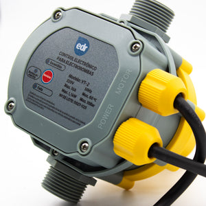 Control Bomba YT-2 Auto 1" Amarillo con Cable y Enchufe - imagen 3