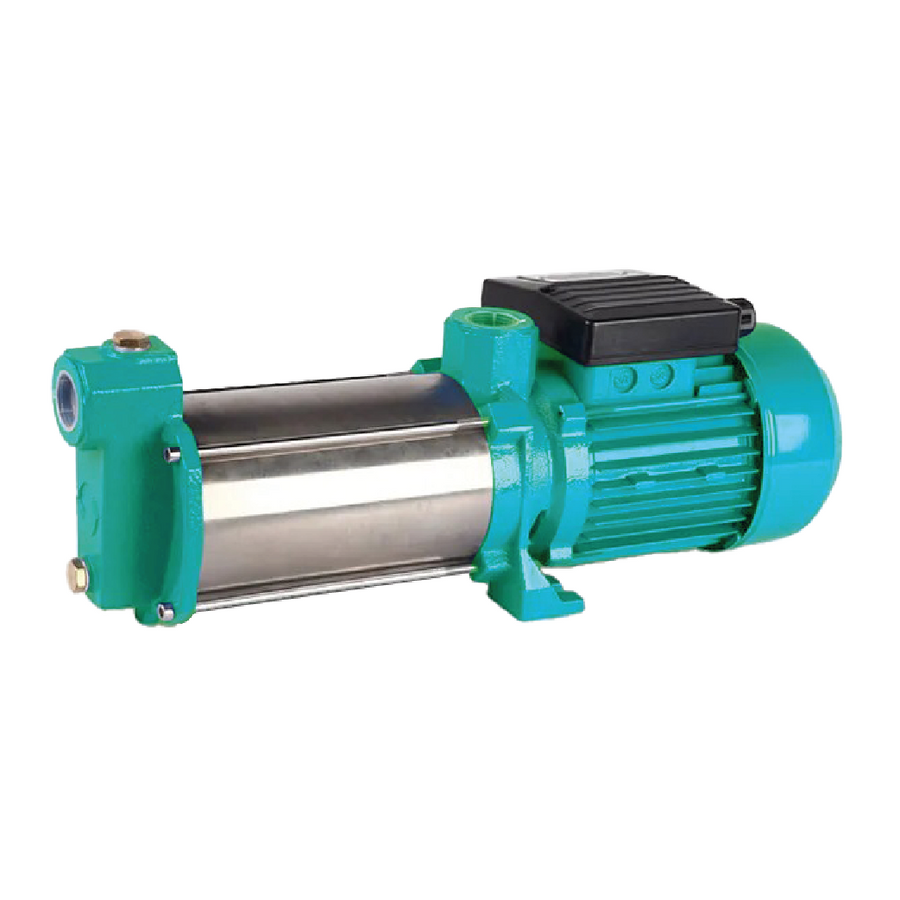 Bomba Centrífuga Multietapa ProPumps - MH120/5 - 1.25HP / 220V - 1.25"x1"