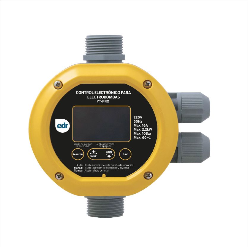 Control Bomba YT PRO 1" con Cable - EDR Pump EDrop - CONTROL BOMBA YTM AUTO 1" CON CABLE - EDR PUMP