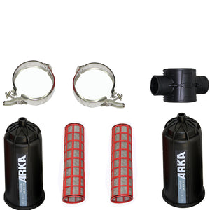 Filtro de malla ARKA tipo H para riego por goteo 120 mesh 4" imagen 4