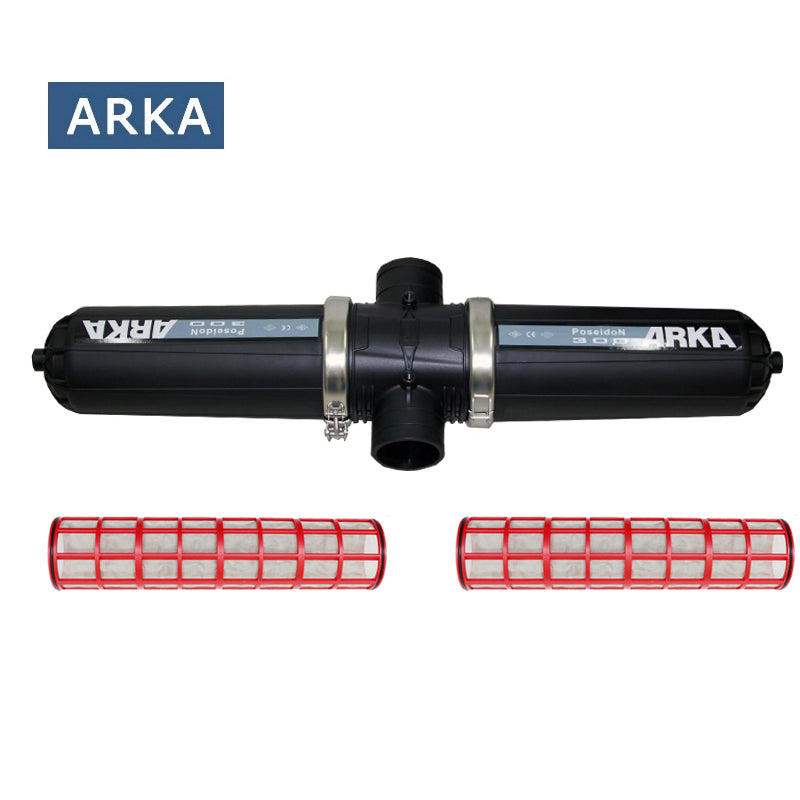 Filtro de malla ARKA tipo H para riego por goteo 4" 4"