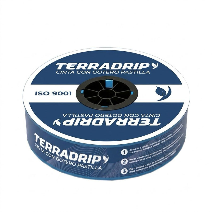 Cinta Terradrip - CINTA TERRADRIP 6 MIL A 10 CM (16MM) 1 L/H - ROLLO 2.500M