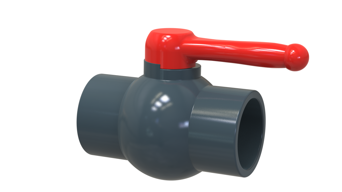 Valvula Bola Compacta Soldar GRP - 75MM